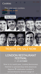 Mobile Screenshot of londonrestaurantfestival.com